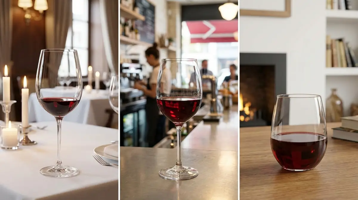 【場所別】ワイン1杯の量の違いを比較