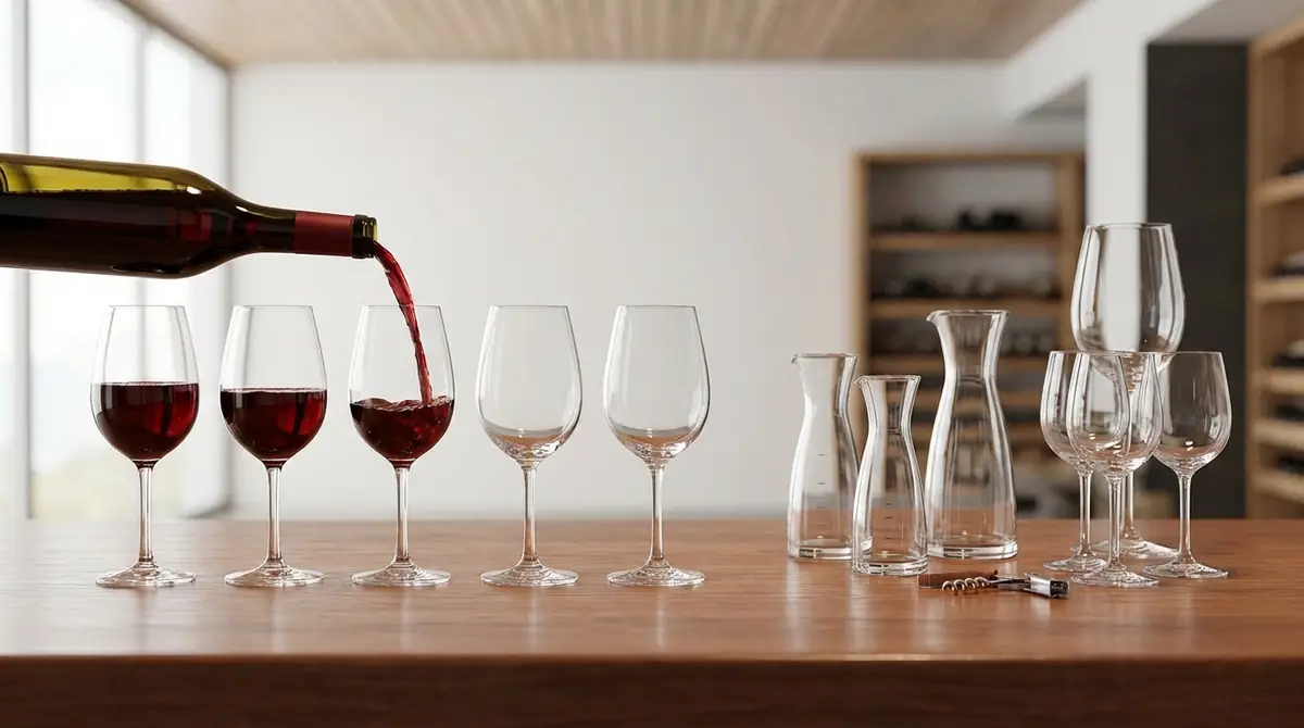 ワインボトル1本は何杯分？換算早見表