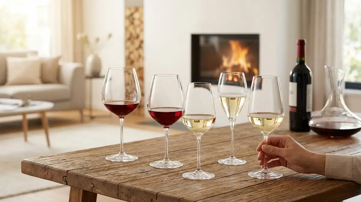 自宅でワインを楽しむグラス選びのコツ
