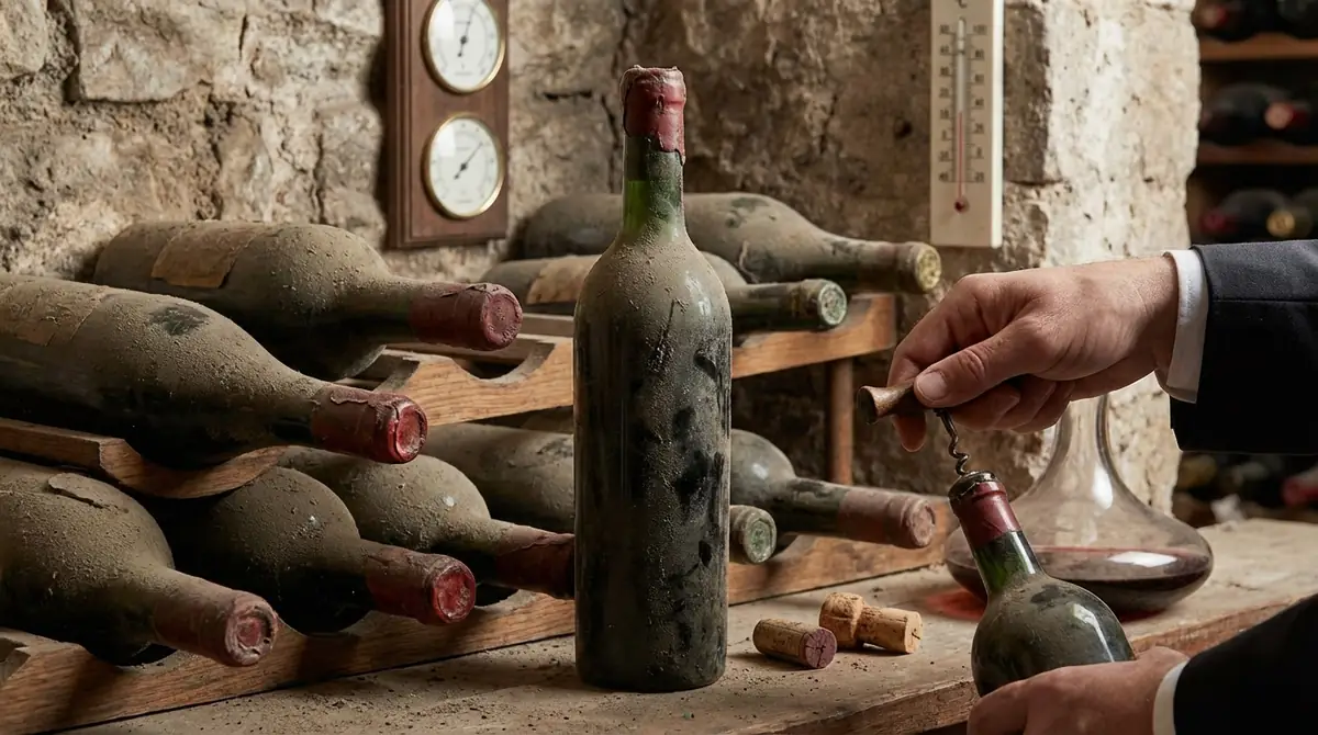 60年もののワインの保管方法と開栓時の注意点