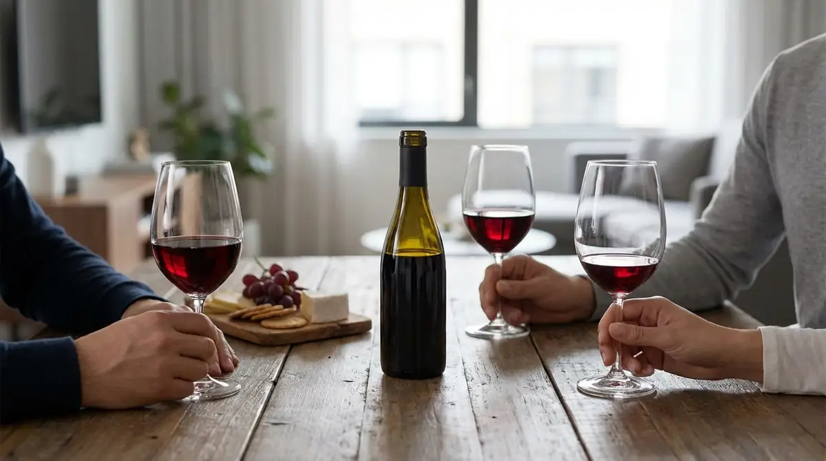 ワイン375mlは約2.5〜3杯分|1〜2人で飲みきりやすいちょうどいいサイズ