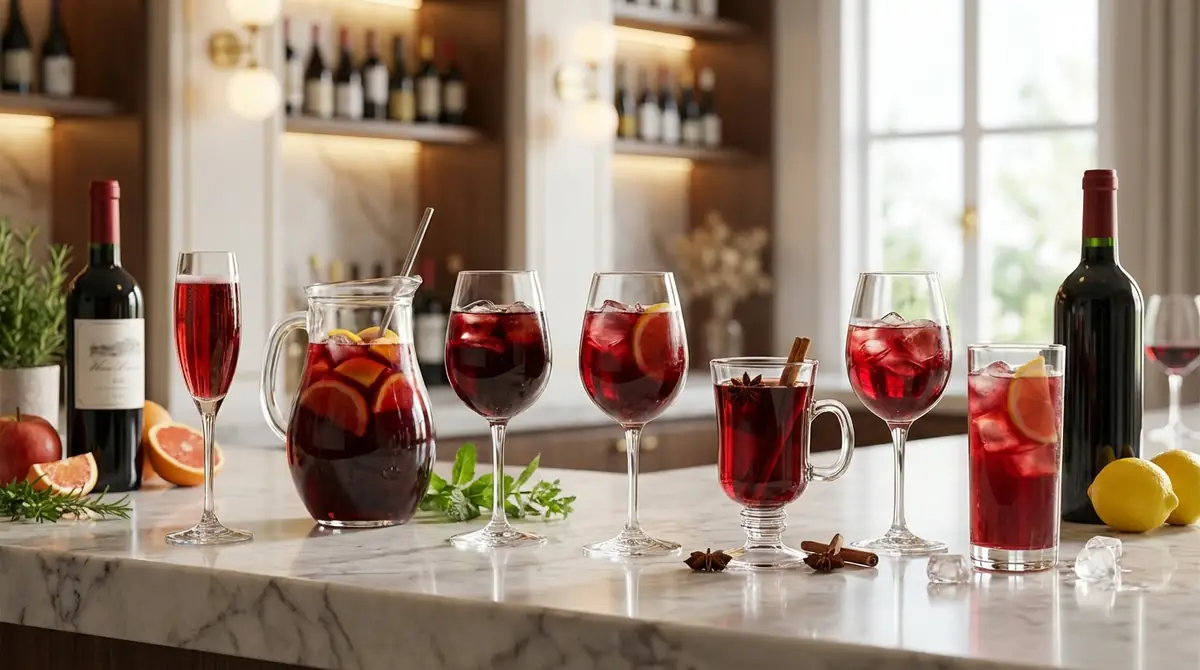 【赤ワインベース】定番ワインカクテル7種類を徹底解説