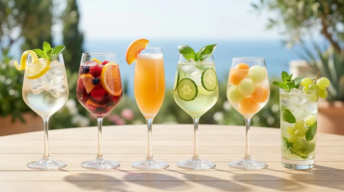 【白ワインベース】爽やかで飲みやすいワインカクテル6種類