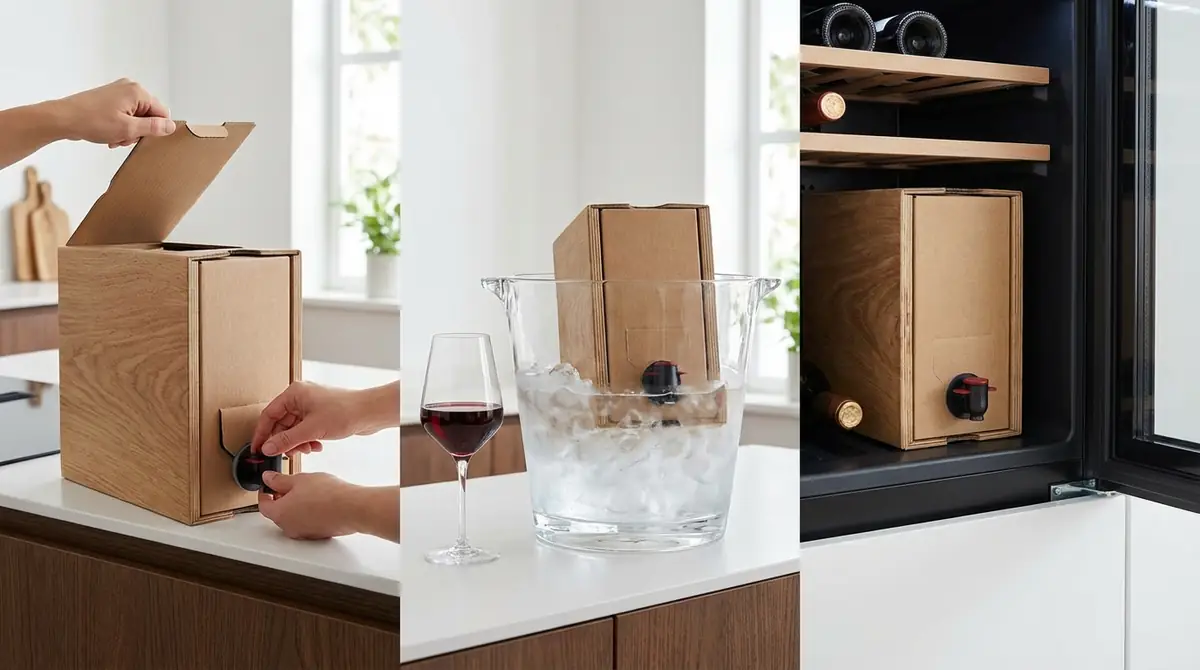 3リットルワインの開け方・冷やし方・保存方法