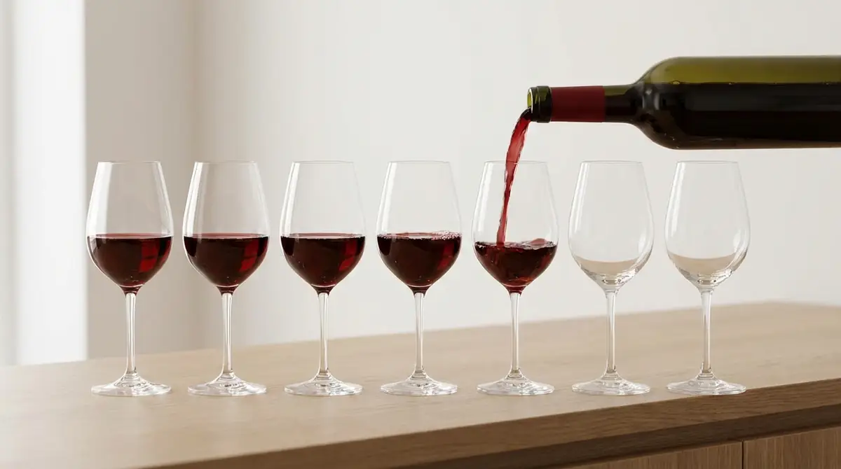 ワイン1本は750ml｜グラス約5〜6杯分が目安