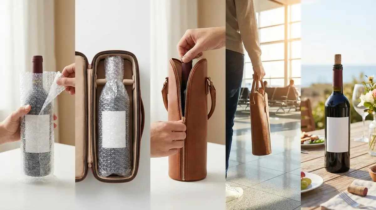 【実践】ワインを持ち運ぶ5ステップ