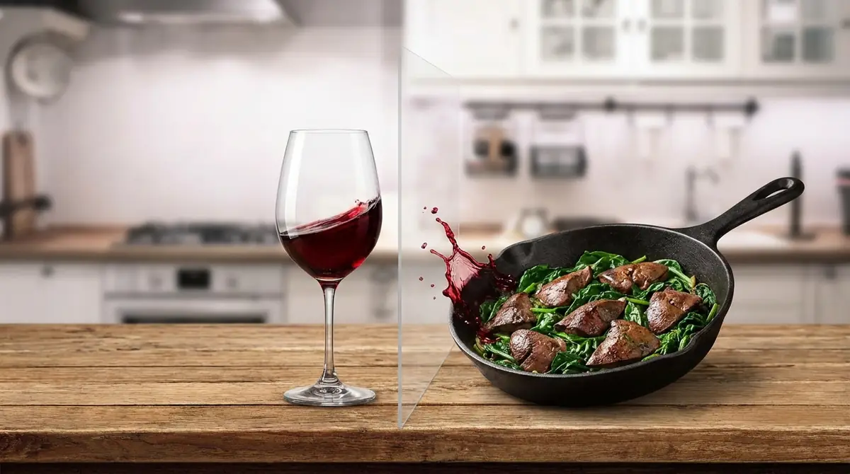 ワインと鉄分で避けたいNG食べ合わせ