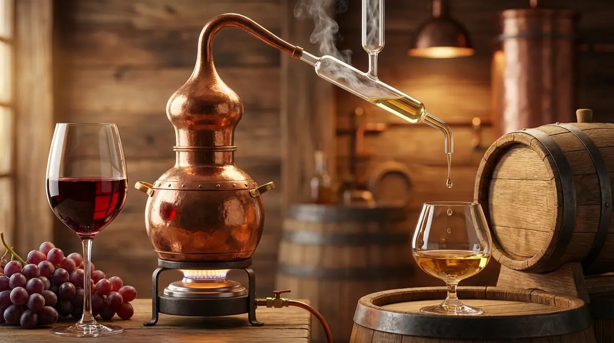 【結論】ワインを蒸留するとブランデーになる