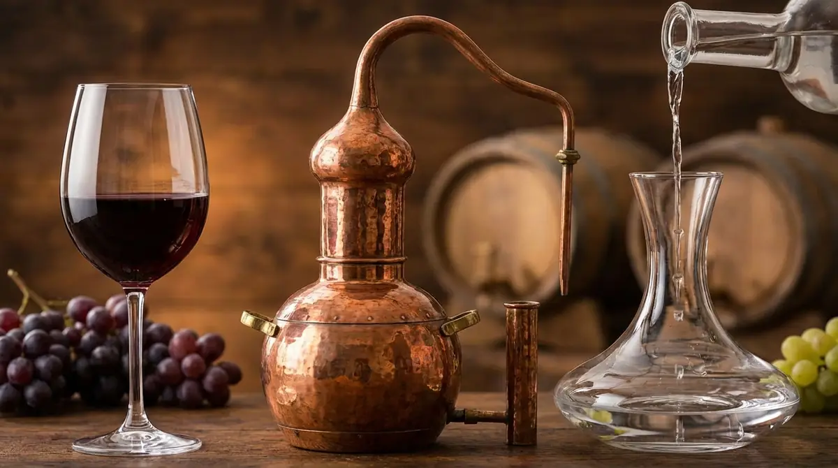 蒸留とは？ワインがブランデーに変わる仕組み