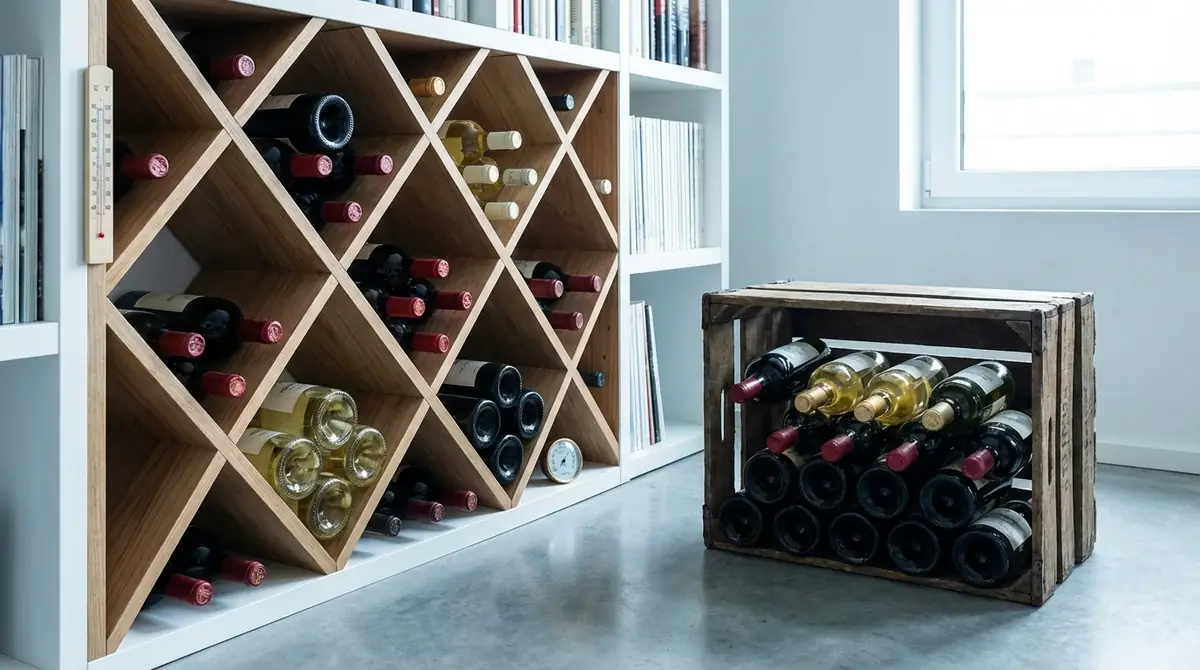 ワインセラーなしでも横置き保管はできる?代用アイデアと注意点