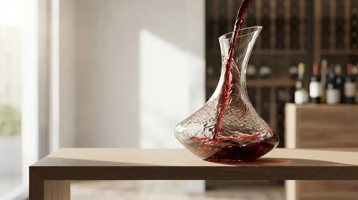 デキャンタとは？ワインを移し替えるガラス容器のこと