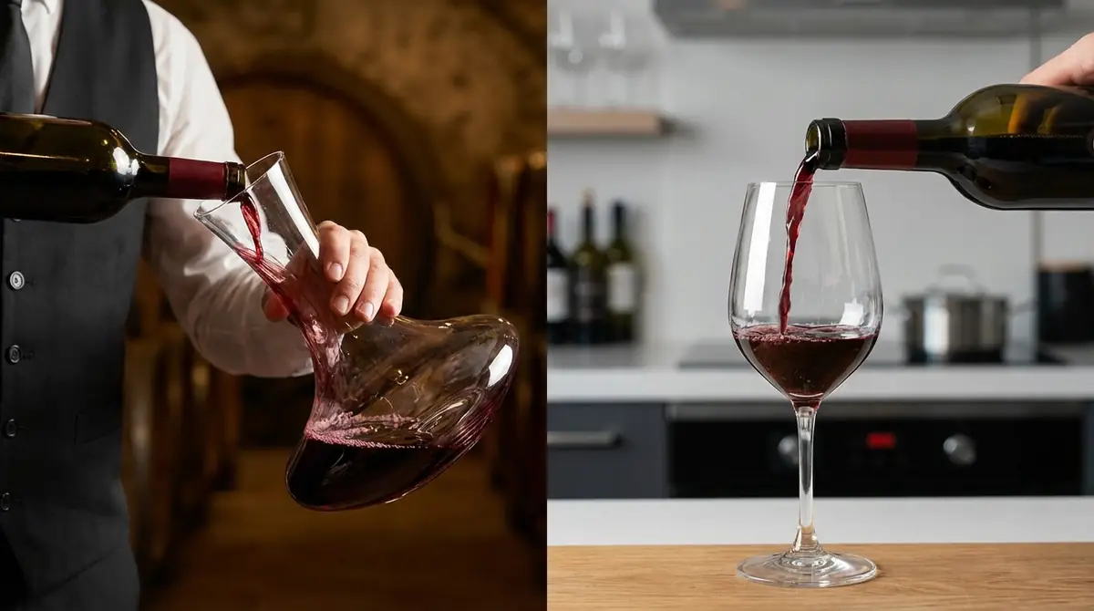 デキャンタージュが効果的なワイン・不要なワイン
