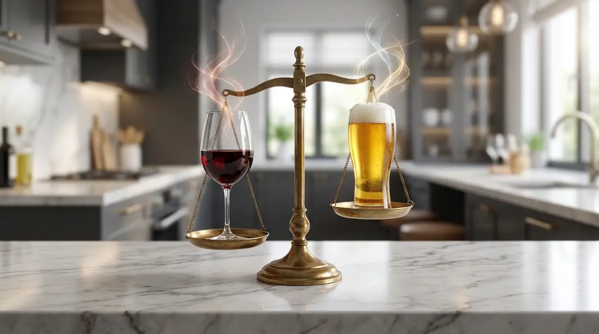 【結論】ワインとビールのカロリーはどっちが高い?