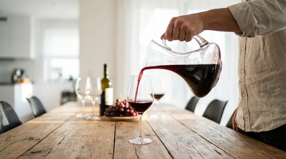 ワインピッチャーの使い方と注ぎ方のコツ