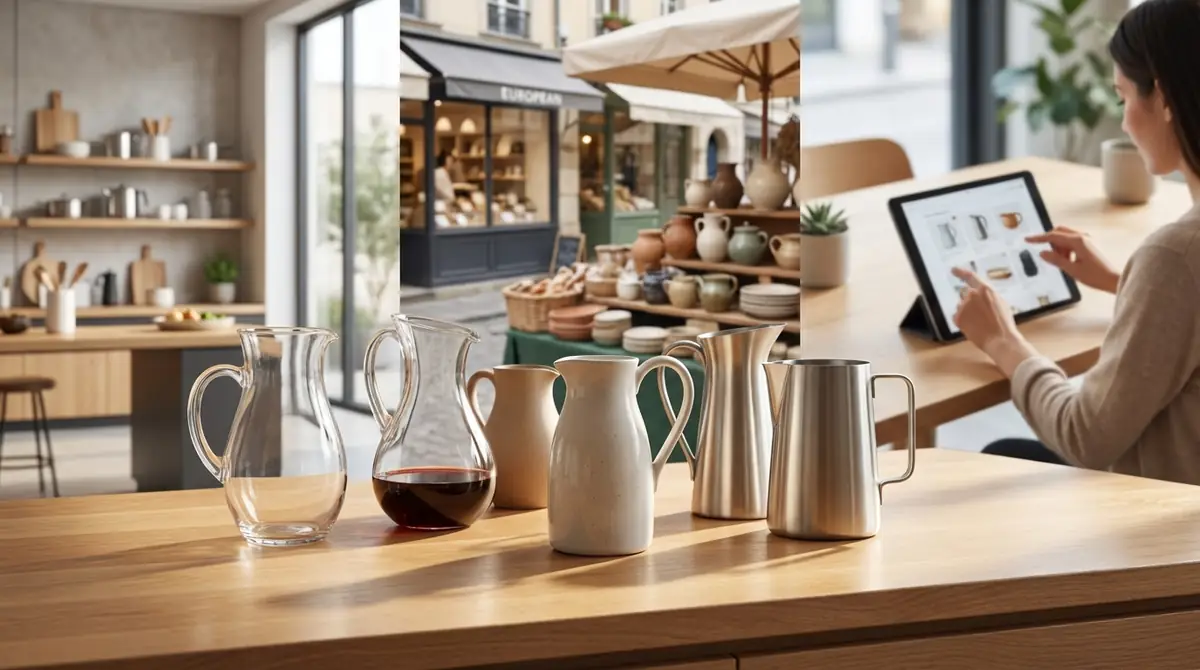 ワインピッチャーはどこで買える?購入先を比較