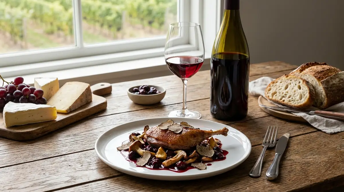 ピノノワールの特徴を活かした料理ペアリング