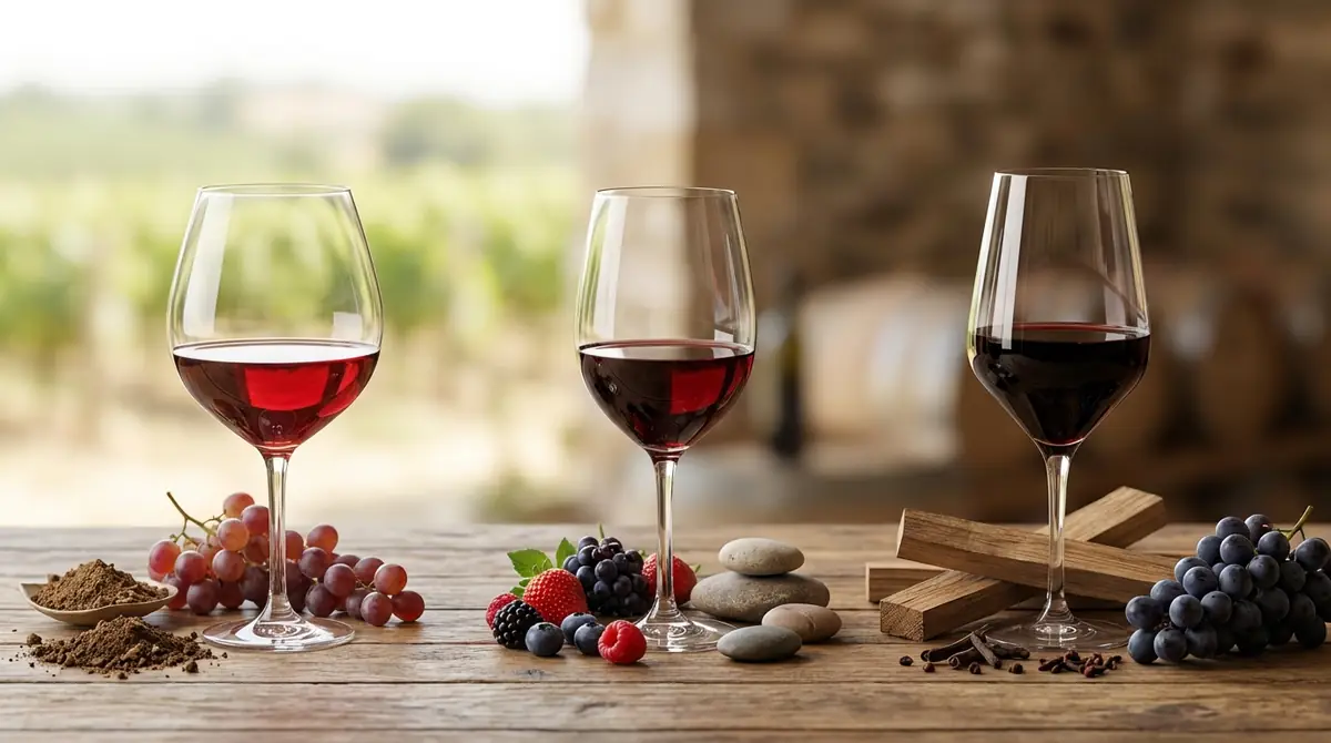 メルロー・ピノノワールとの違い｜カベルネソーヴィニヨンの個性を比較