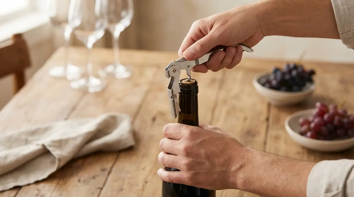 【実践】ソムリエナイフを使ったワイン抜栓の詳細手順