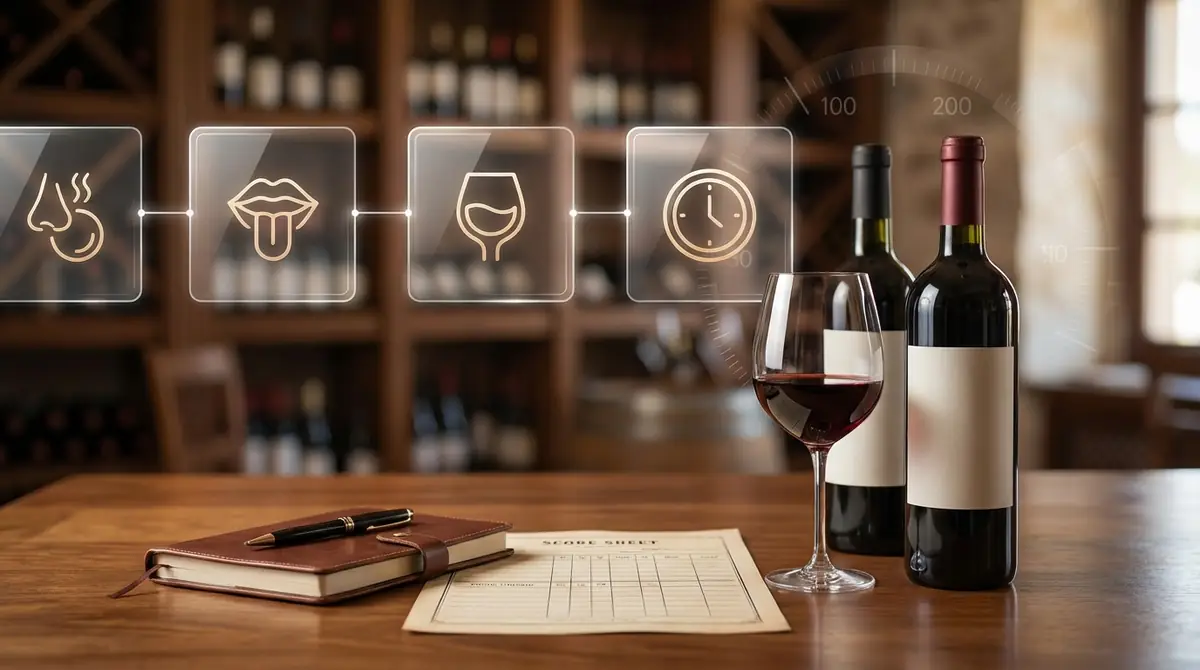 パーカーポイントの採点基準を図解で解説｜4つの評価項目とは