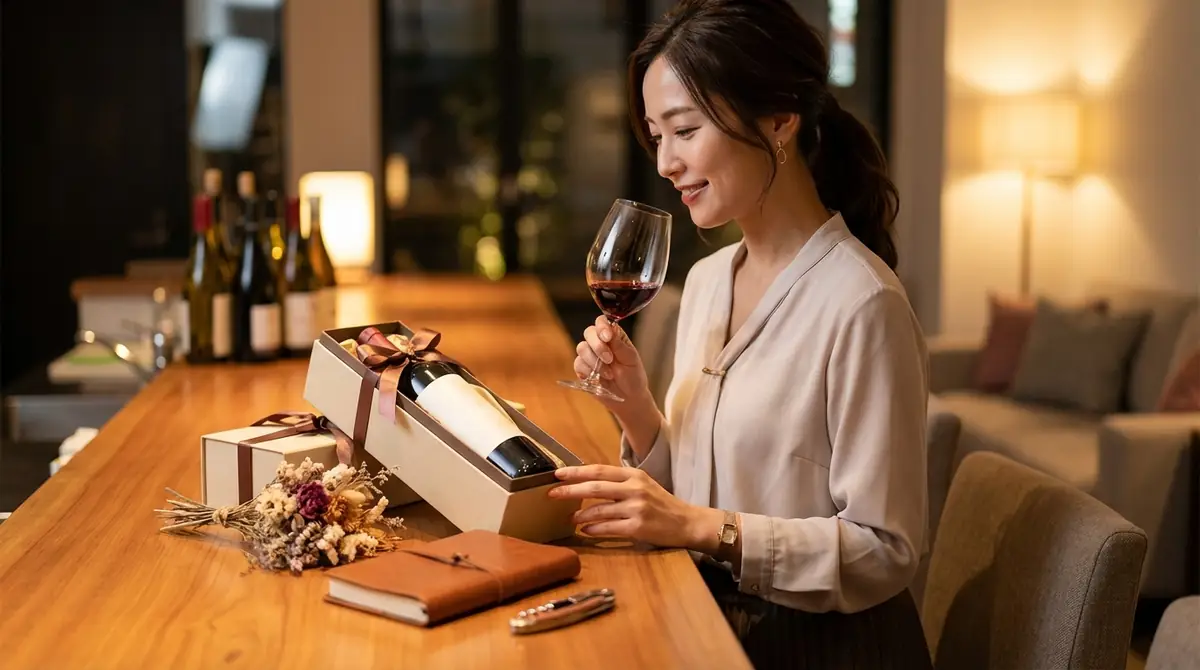 女性へのワインプレゼントで失敗しない選び方3つの軸