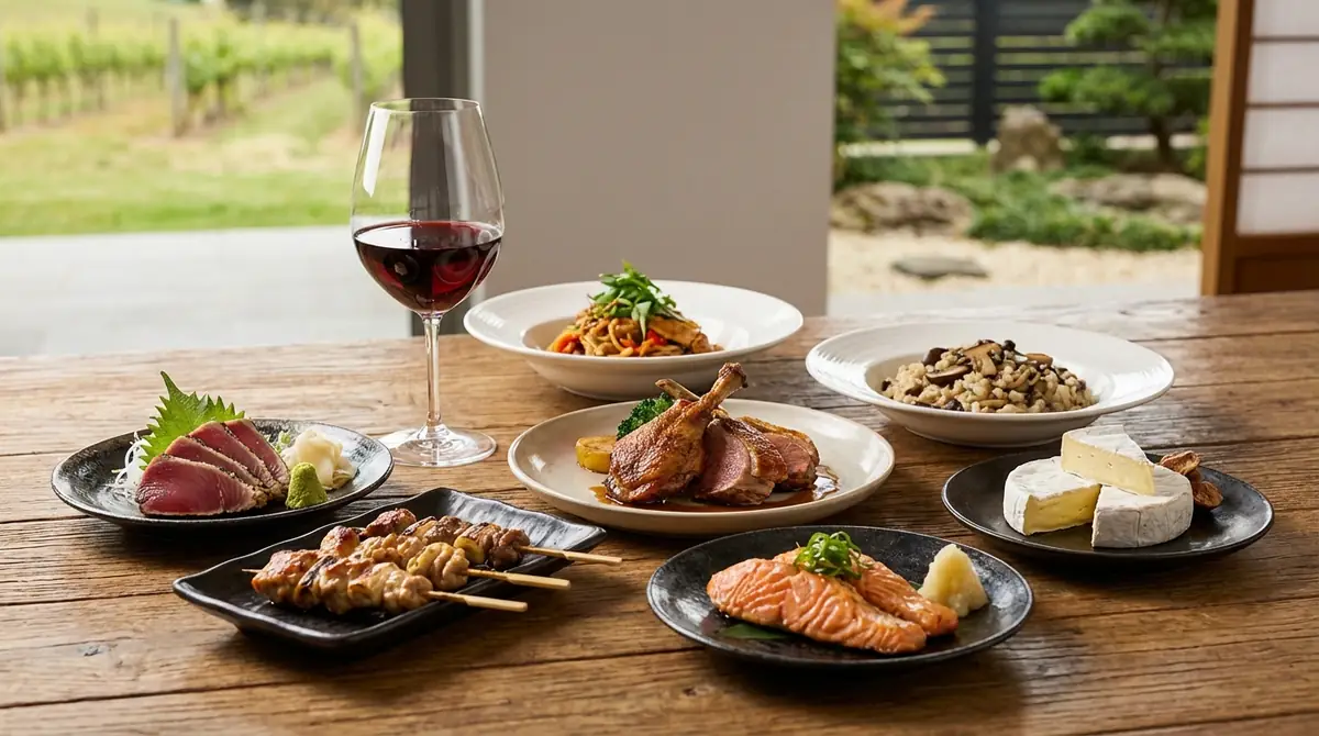 ピノノワールに合う料理7選|和食との相性も抜群