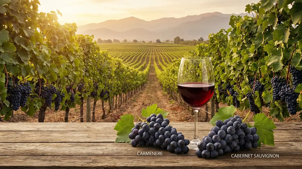 チリワインの代表的なぶどう品種|カルメネールとカベルネ・ソーヴィニヨン