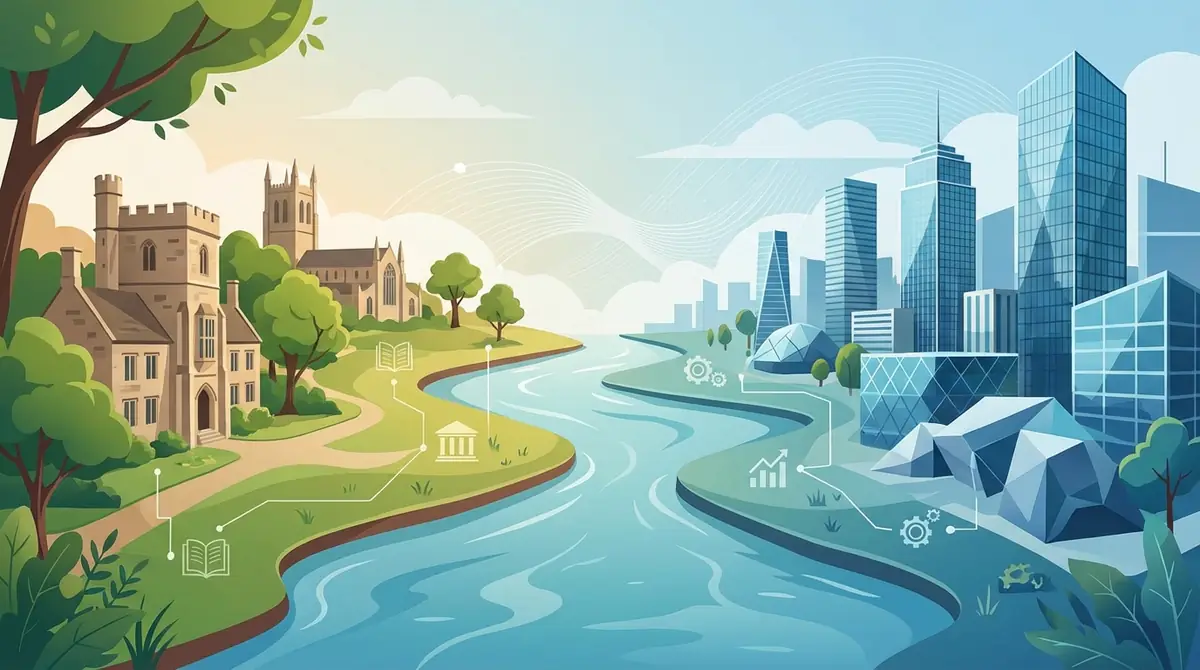 左岸と右岸で特徴が違う理由｜図解で解説