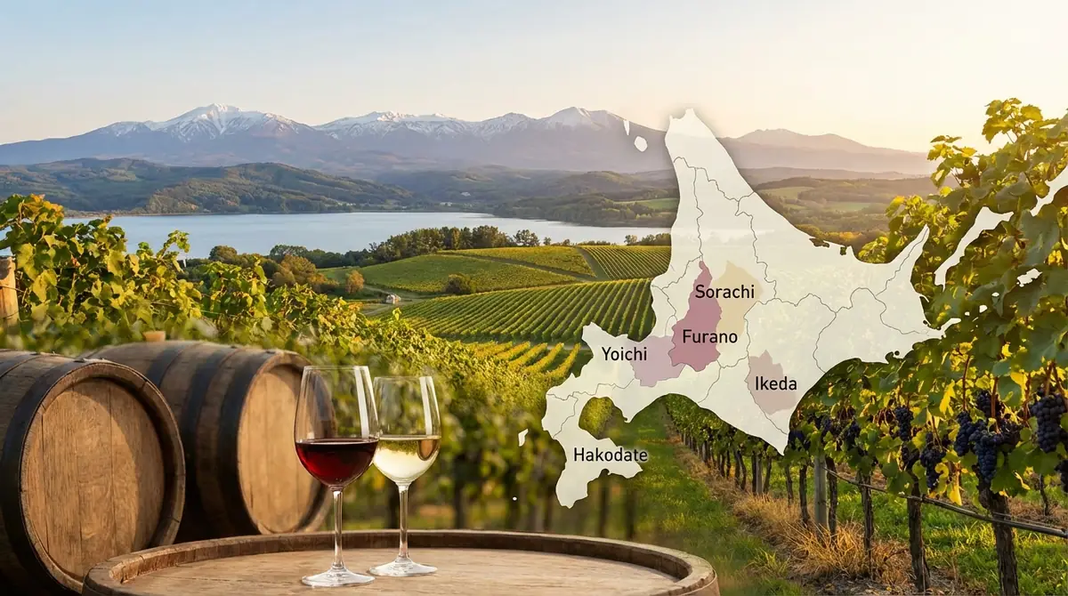 北海道ワインの特徴と5大産地