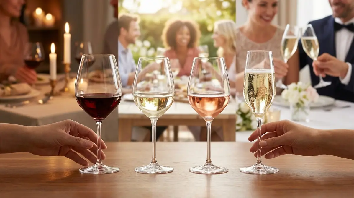 シーン別｜ワイン4種類からどれを選ぶべきか