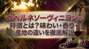 カベルネソーヴィニヨンの特徴とは？味わい・香り・産地の違いを徹底解説