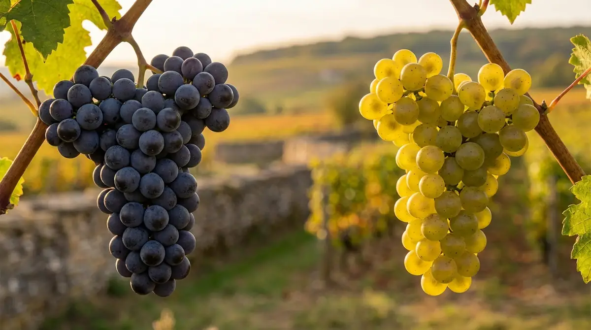 ブルゴーニュワインのブドウ品種｜ピノ・ノワールとシャルドネの特徴