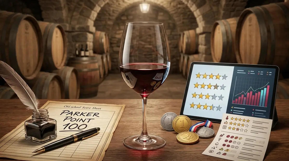 パーカーポイントと他のワイン評価の違い|どれを参考にすべき?