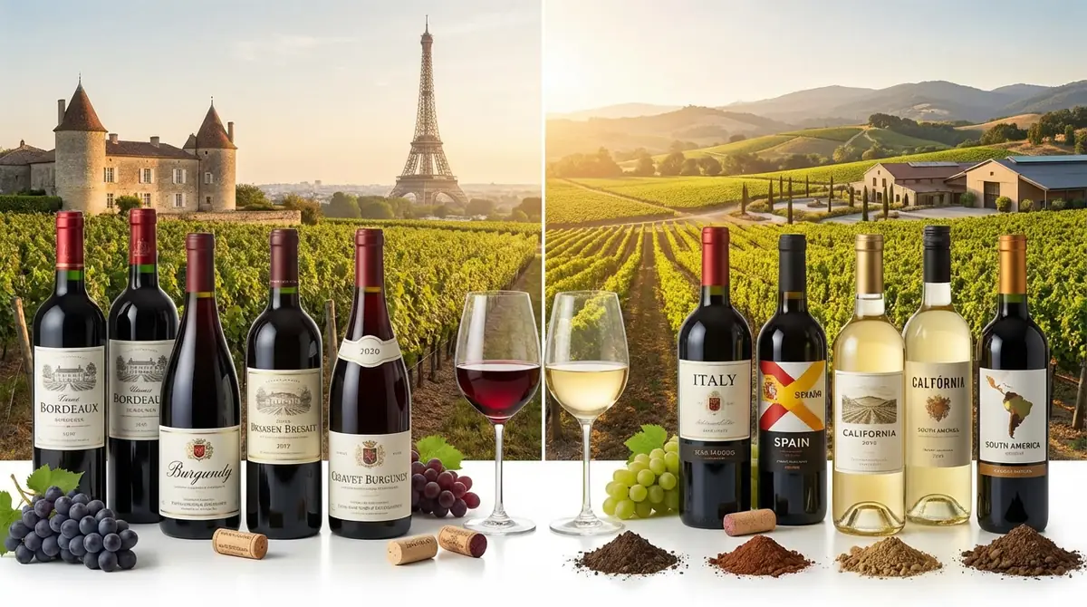 フランスワインとの違いを徹底比較