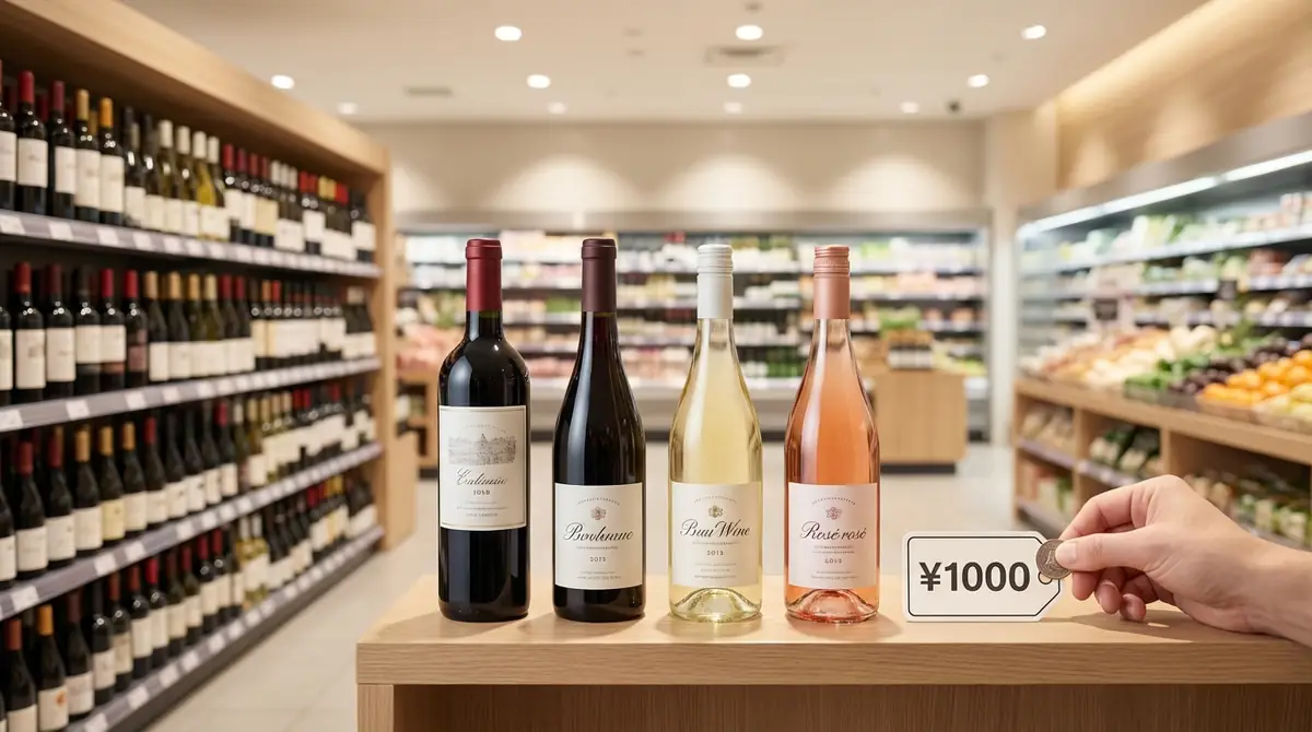 【スーパー】で買える1000円おすすめワイン4選