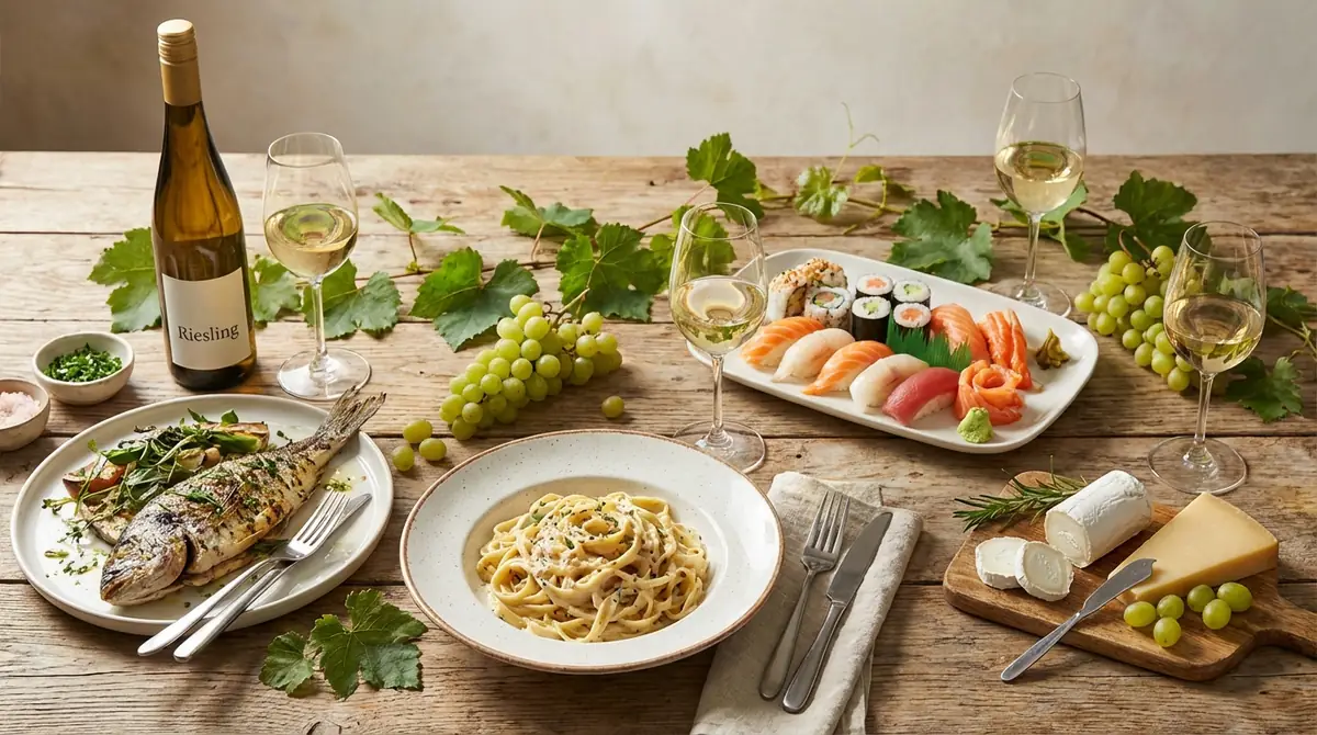 【ジャンル別】料理から選ぶ白ワインの合わせ方